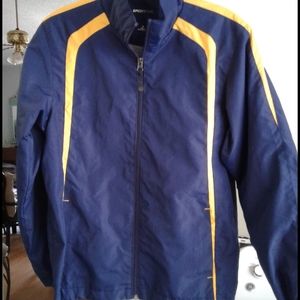 Blue with yellow sport Tek Jacket